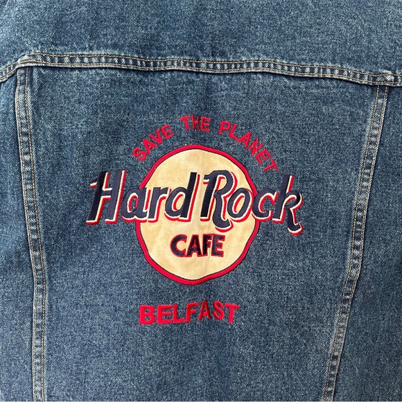 Vintage Hard Rock Cafe Denim Jacket - Picture 3 of 6
